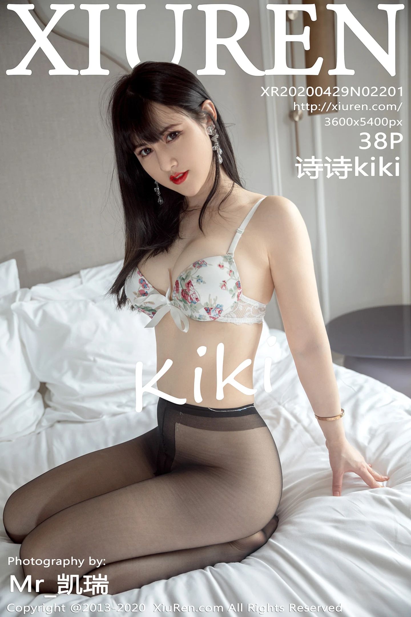 [XiuRen秀人网]No.2201_嫩模诗诗kiki私房性感内衣配无内黑丝半脱露豪乳极致诱惑写真38P-秀人网 - XiuRen.Space